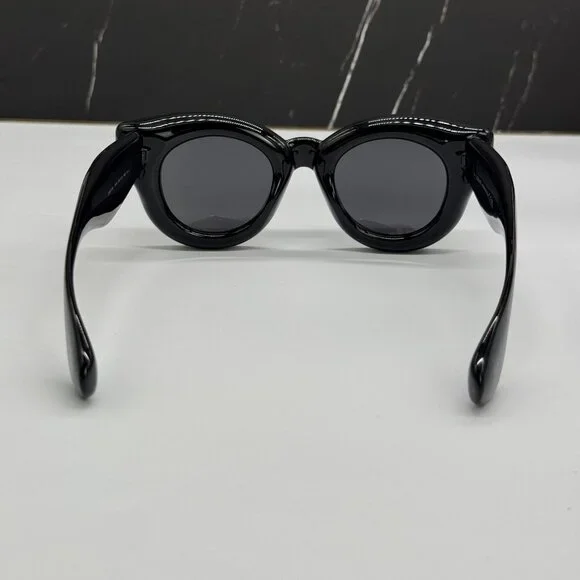 NEW LOEWE LW40118I 01A WOMEN SUNGLASSES BLACK LOEWE EYEWEAR display picture 2